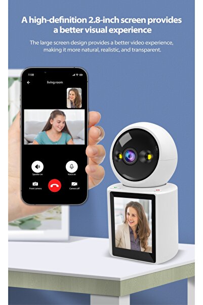 Generic Icsee NEW Arrived Video Calling Camera HD 1080 P Smart Home Security Audio Baby Monitor Wifi IP Came