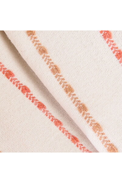 ASPARTAM Soft Elvia Cotton Tv Blanket - Cream - 130X170 cm