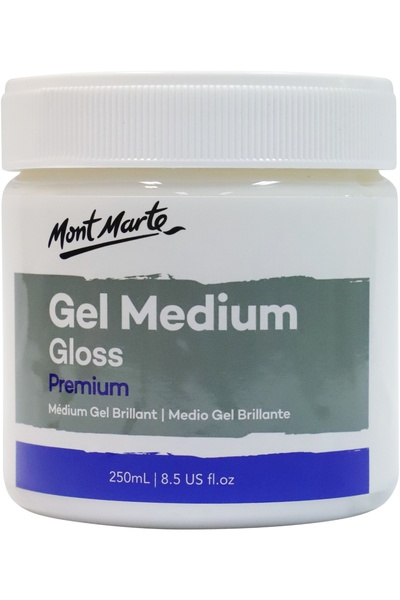 Mont Marte MM Jel Medium Gloss Premium 250ml (Parlak)