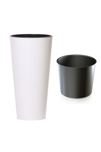 Other Doniczka wysoka Tubus slim DTUS400 | Biały