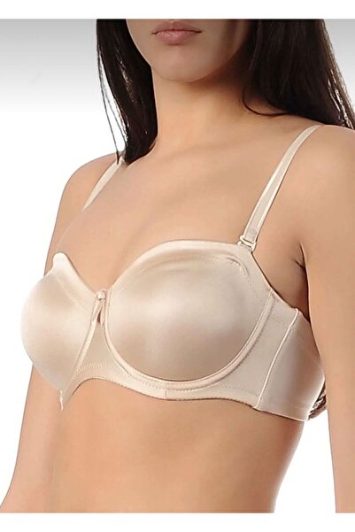 Yeni İnci Σουτιέν χωρίς στήριγμα, χωρίς λουράκια, εφέ σύσφιξης μειωτικό σουτιέν