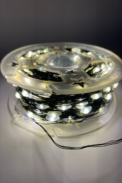 Hazar Led 50 Metre 500 Ledli Gün Işığı Peri Led Işık IP64 Dış Mekan Dekoratif Led Işık Yılbaşı Süsü