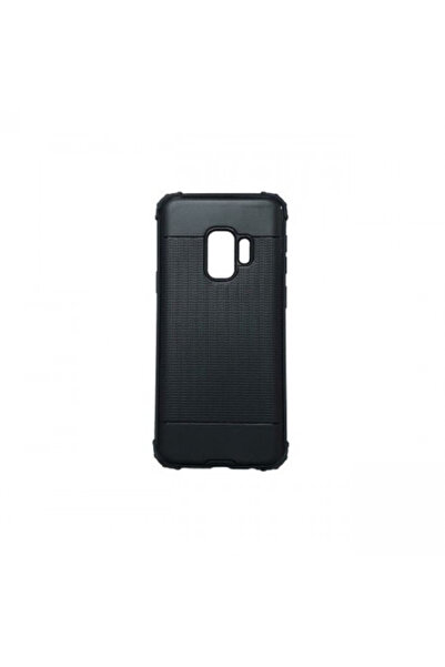 Cyclop Husa silicon antishock striatii Samsung S 9, Negru