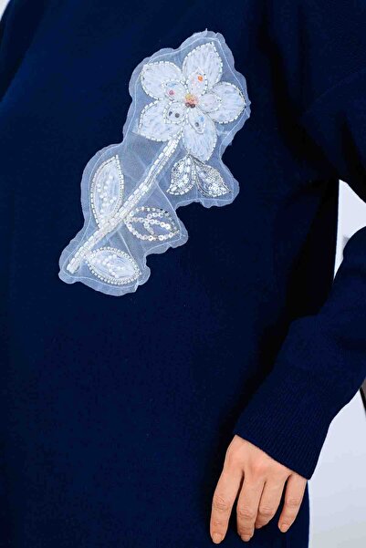 benguen Деталі обробки Трикотажний комплект S1067 Синій