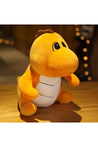 Malvys Malvys® Plush Toy – Orange Dinosaur “Rexi” 30 cm Soft and Colorful, Children's Gift