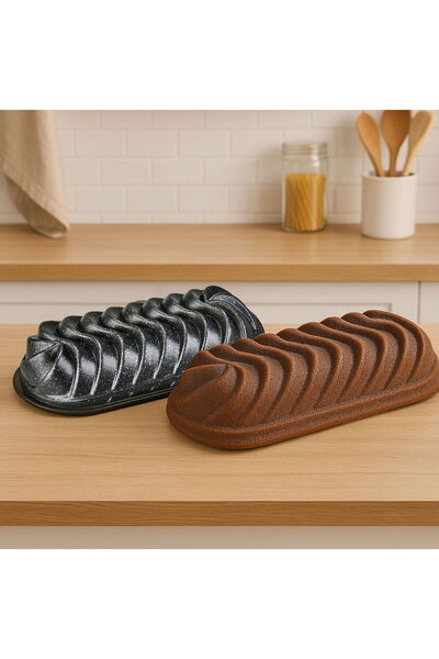 MATMEL قالب كيك باتون من نيرفانا - أنثراسيت - 28 سم