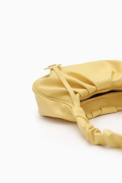 Levidor Yellow Drawstring Shoulder Bag