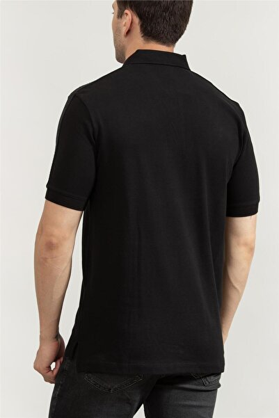 Armani Exchange Ανδρικό μοντέλο για μπλουζάκια με λογότυπο Reguler Fit με στάμπα από βαμβακερό νυφικό πόλο και πέτο