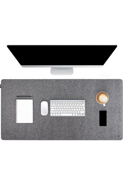 VipDeluXe FORMGUT Ofis Pad, Laptop Altı Keçe, Desk Mat, Mouse Pad XXL - 120x60