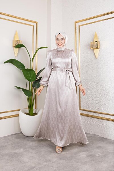LaviniaModa SATEN ELBİSE