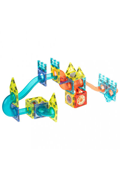 Ikonka Ikonka magnetic circuit construction set for children, up to 75 interconnectable and bi