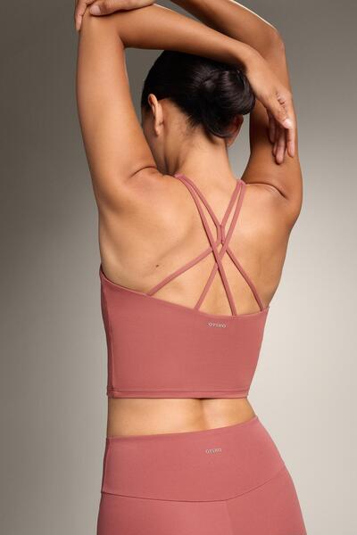 Oysho Comfortlux strap tank top with cups