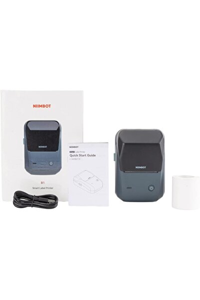 Fipka JUANZI Label printer, B1 Label Maker Machine Mini Pocket Thermal Label Printer