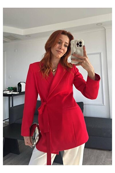 SU SHE BELLA VİSTA---ЖІНОЧИЙ БЛЕЙЗЕР З БІЧНИМ ЗАСТІБАННЯМ (N.E.W T.R.E.N.D)