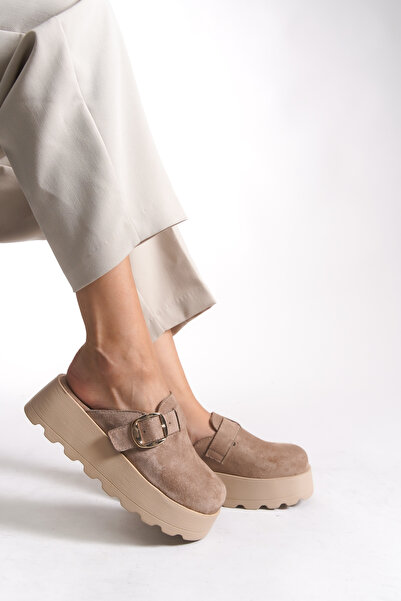 Riccon Elyvanora Women's Slippers 0012125 Mink