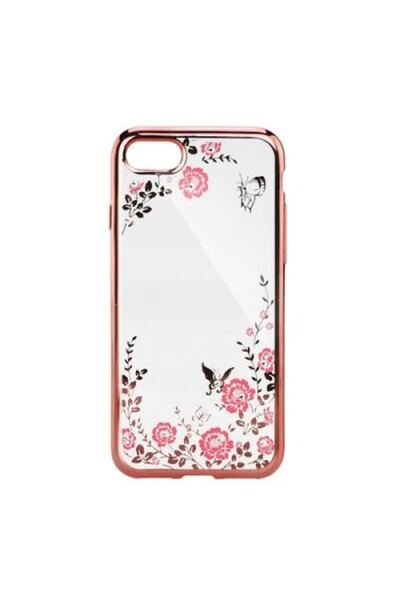 Samsung Θήκη Galaxy S9 με floral σχέδιο / Ροζ - Χρυσό