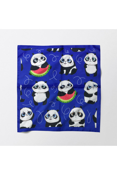 Sultan İpek وشاح / باندانا منقوشة باندا 52x52