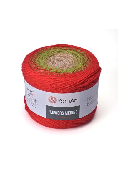 Yarnart Flowers Merino - Marbleized Hand Knitting Yarn Marbleized-567