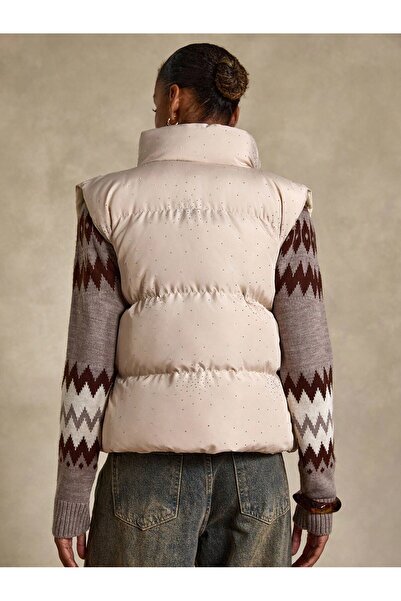 MONAMORE Women's Padded Inflatable Stone Vest