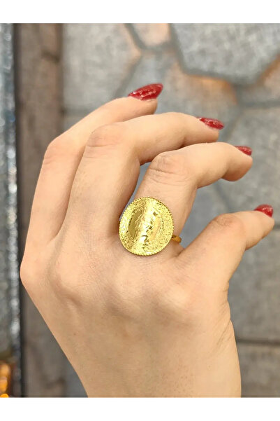nasipkuyumcu 22 AYAR ÇEYREKLİ FANTAZİ ALTIN YÜZÜK YZ002040