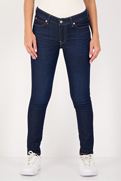 Levi's Women Skinny Fit Washed Stretchable Jeans, Navy