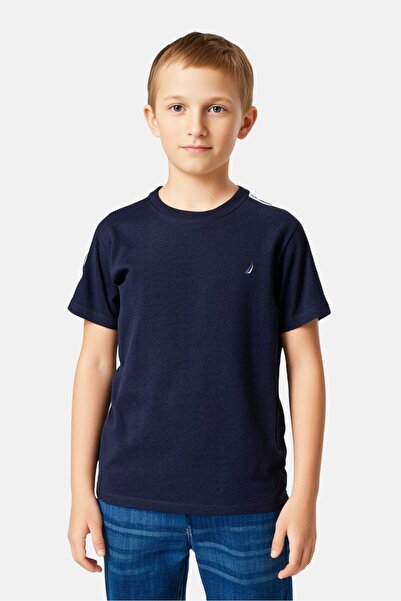 Nautica Kids Boy 2 Pieces Short Sleeve Graphic Print T-Shirt, Multicolor