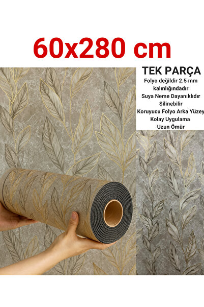 UKAB DEKOR Dekoratif Kendinden Yapışkanlı Esnek Köpük Beyaz Pvc Mermer Panel ...