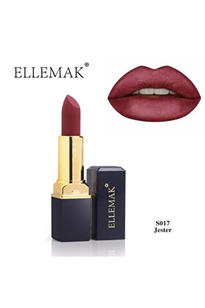 ELLEMAK أحمر شفاه مطفي يدوم طويلاً رقم 17