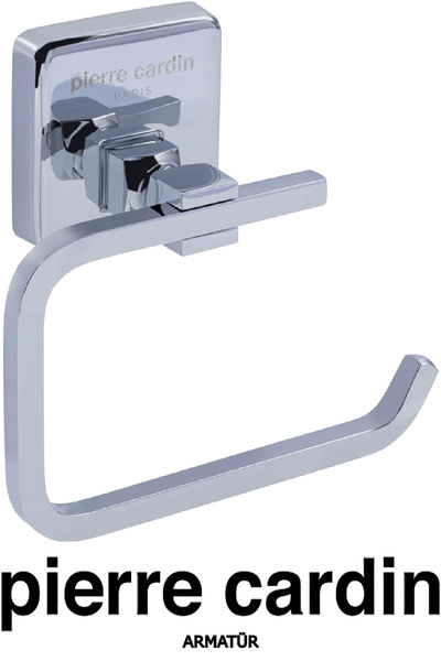 Pierre Cardin Roma Açık Kağıtlık Krom + Roma Kare Havluluk Krom