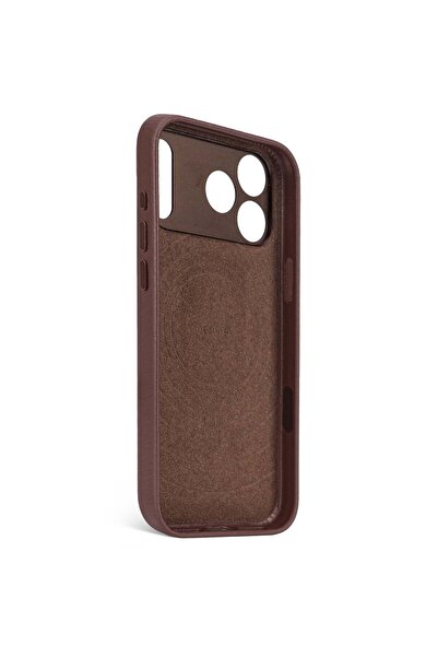 unkown Husă de protecție DECODED pentru iPhone 17 Pro, piele, maro