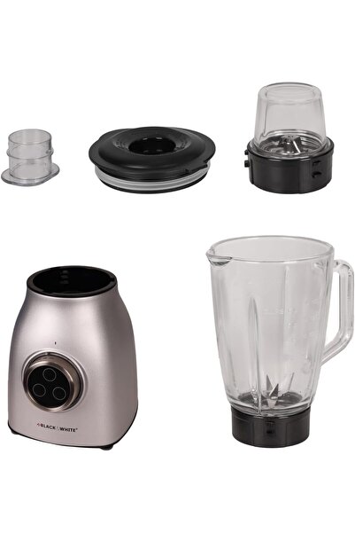 Fipka خلاط طاولة من BLACK & WHITE مزود بـ 17 سرعة للتحكم ووظيفة كسر الثلج