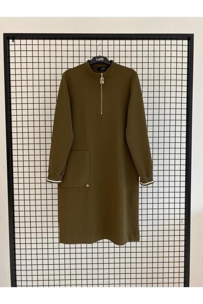 Armine TREND Tunic with Ribbed Sleeves & Pockets