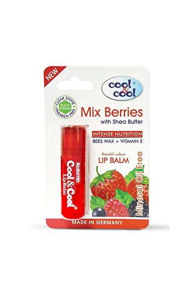 COOL & COOL كول اند كول مرطب الشفاه 4.60 جرام انتينس نيوتريشن التوت المشكل مع...