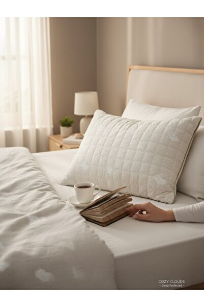 Özdilek %100 Doğal Yün Yastık 50x70 cm – Sağlıklı, Ortopedik ve Nefes Alabili...