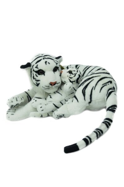 NW NessiWorld NessiWorld Peluş Kaplan Anne Ve Yavrusu