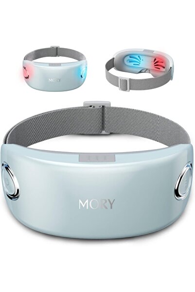 Fipka Eye Massager with Heat and Cooling for Migraines, Upgrade Heated Steam Eye Massager, Electric Smart