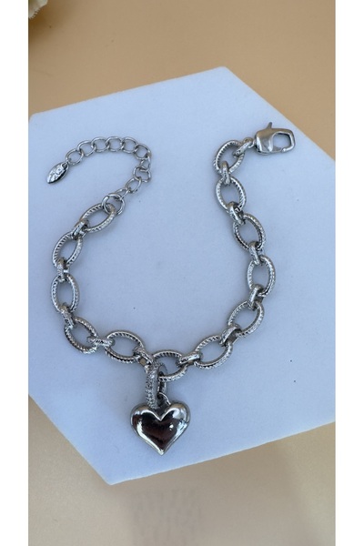 SK aksesuar Stone Heart Design Model Vip Bracelet