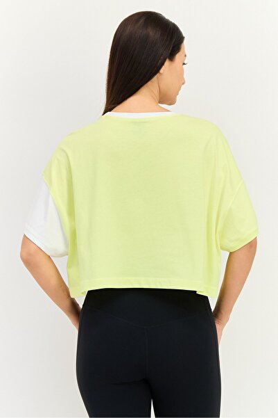 Champion Women Sportswear Fit Short Sleeve Outdoor Crop Top, Multicolor