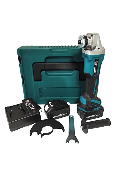 DEEBCO Cordless Angle Grinder, 24V, 5Ah, German Meister, 125mm with Accessories