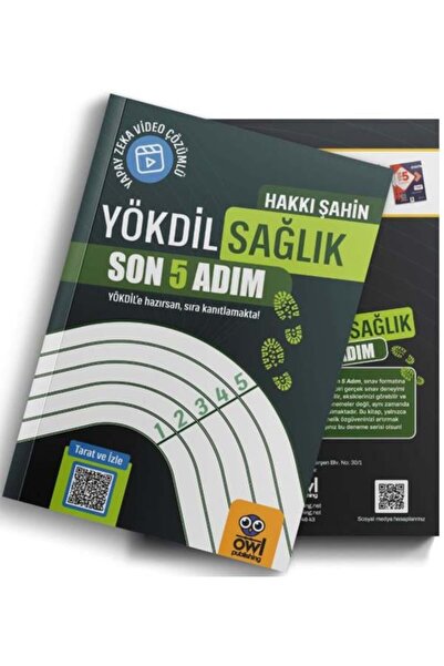 Owl Publishing YÖKDİL Sağlık Son 5 Adım Hakkı Şahin