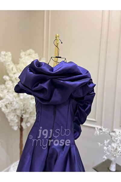 MYROSE SA Purple evening dress