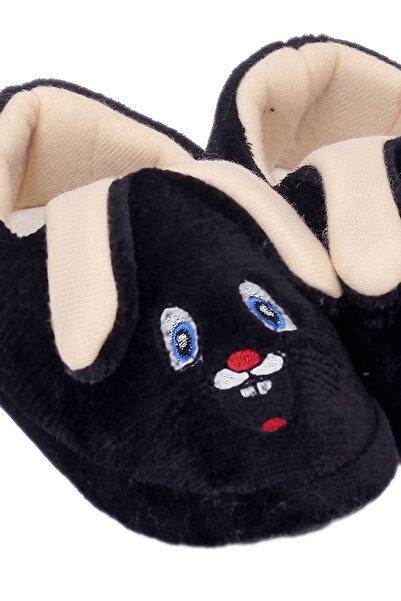 Butik Kömür Siyahı Çocuk/Bebek Pandufu