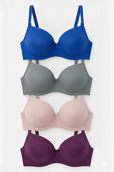 SOFENNA Set de sutien zilnic din 4 piese, cu sârmă și susținere, pentru femei