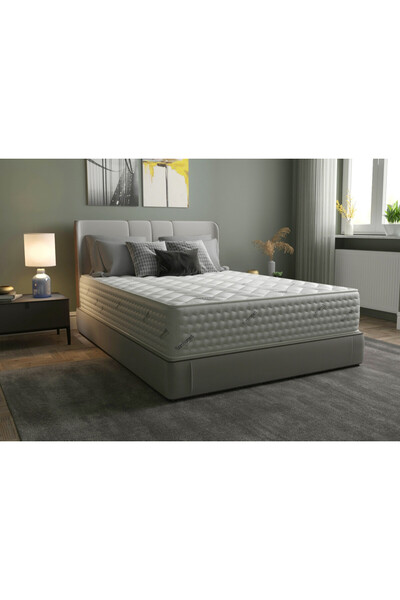 Somnart Saltea Cu Arcuri Pocket Somnomed Comfort Fit Horeca 140X200, Înălțime 30 Cm, Spumă Cu Memorie, H