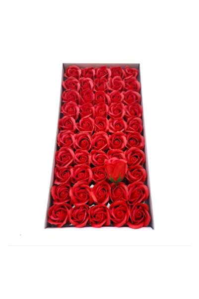 dalimag Flori de săpun Trandafiri Roșii, Set de 50