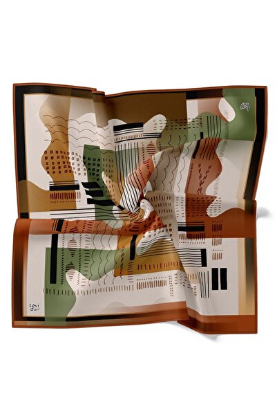 Levidor Κρυστάλλινο κασκόλ με ριγέ σχέδιο