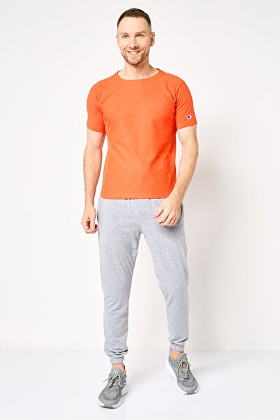 Champion Men Sportswear Fit Short Sleeves Outdoor T-Shirts, Orange