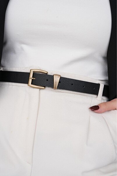 MODAM HİFA Antique Buckle Women's Belt Trouser Belt Dress Belt Waist Belt Shirt Belt