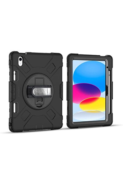 HYPHEN حقيبة AXIS الواقية مع حزام وحامل - حقيبة حامل أقلام رصاص مع حامل وحزام يدور 360 درجة