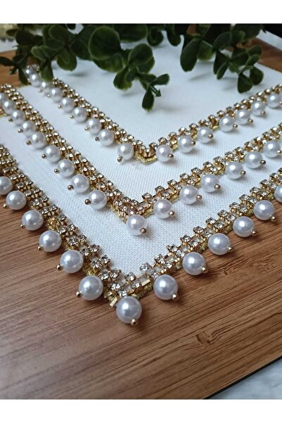 ZEYNEP ELA KAHVE YANI İNCİLİ SUNUM PEÇETE 3 ADET